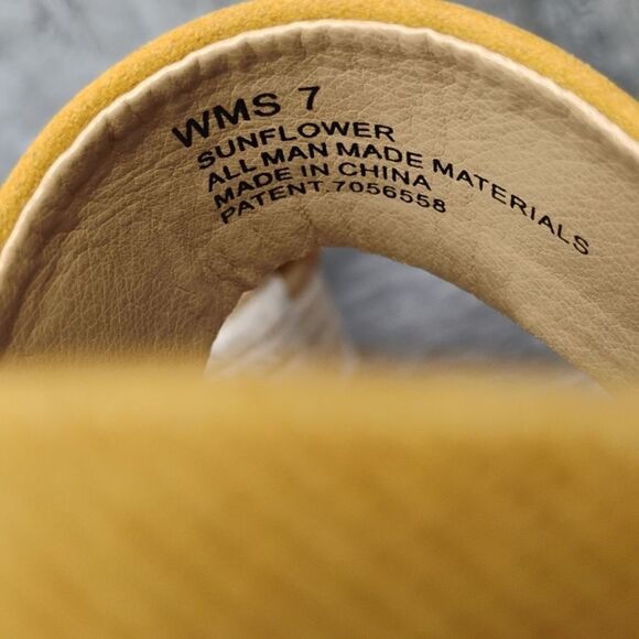 New Report Sunflower Wedge Platform Sandals Women's size 7 🌻 - Picture 5 of 7